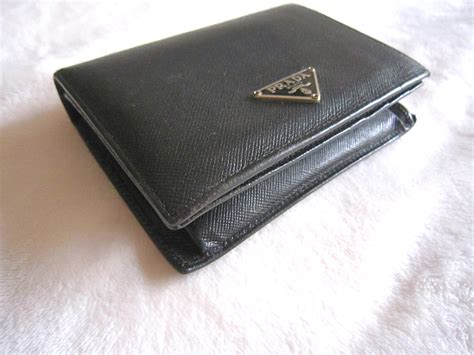 prada saffiano wallet cuir|authentic prada wallet sale.